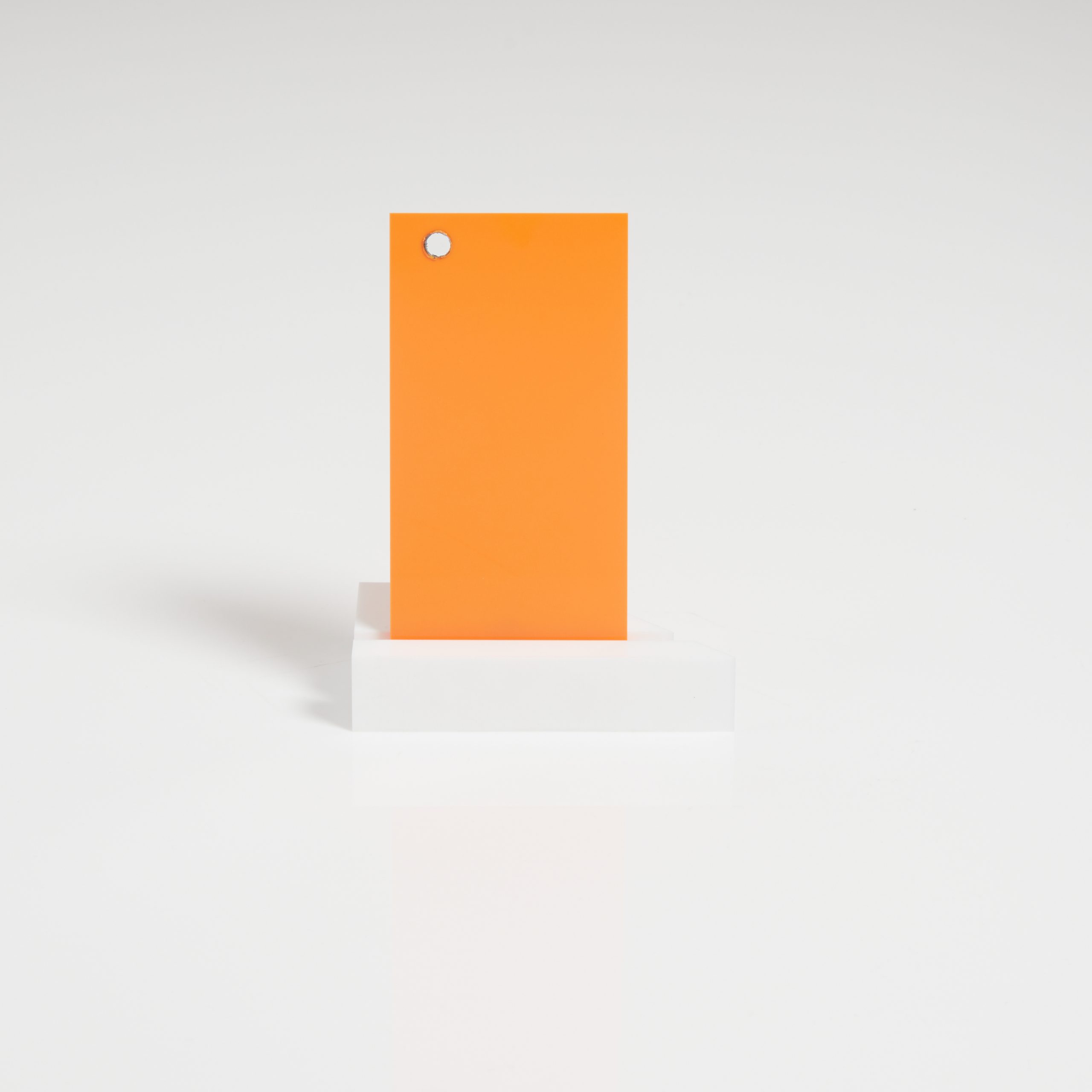 1.5mm Orange High Impact Polystyrene - Plastic Sheets Direct